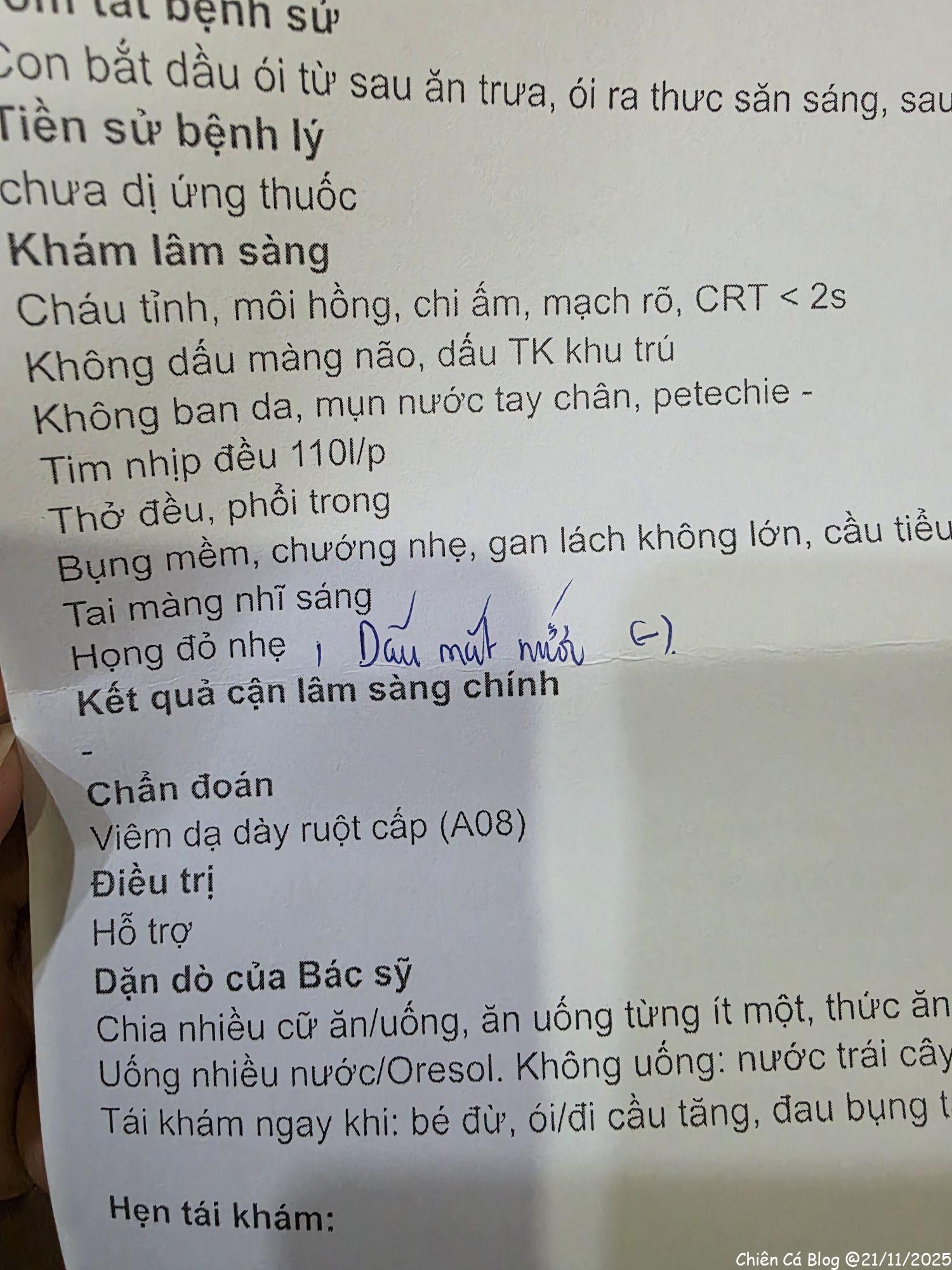 Con bệnh